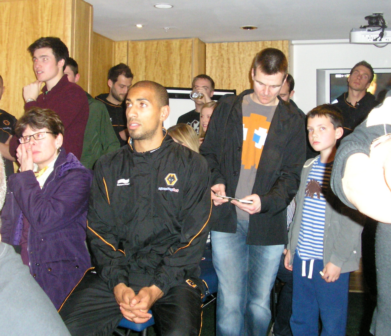 20. Karl Henry and fans