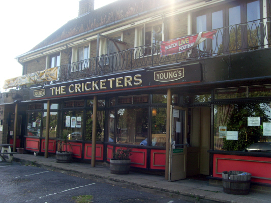 S73R0091 Cricketers