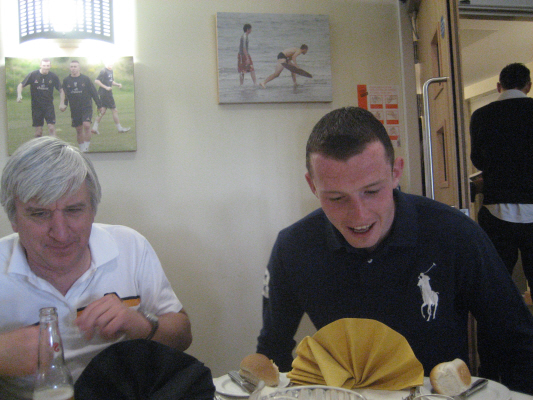 london wolves sponsors lunch 030 Neill Collins w Peter