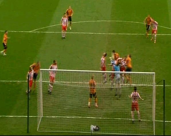 snts17 Sam Vokes heads the first